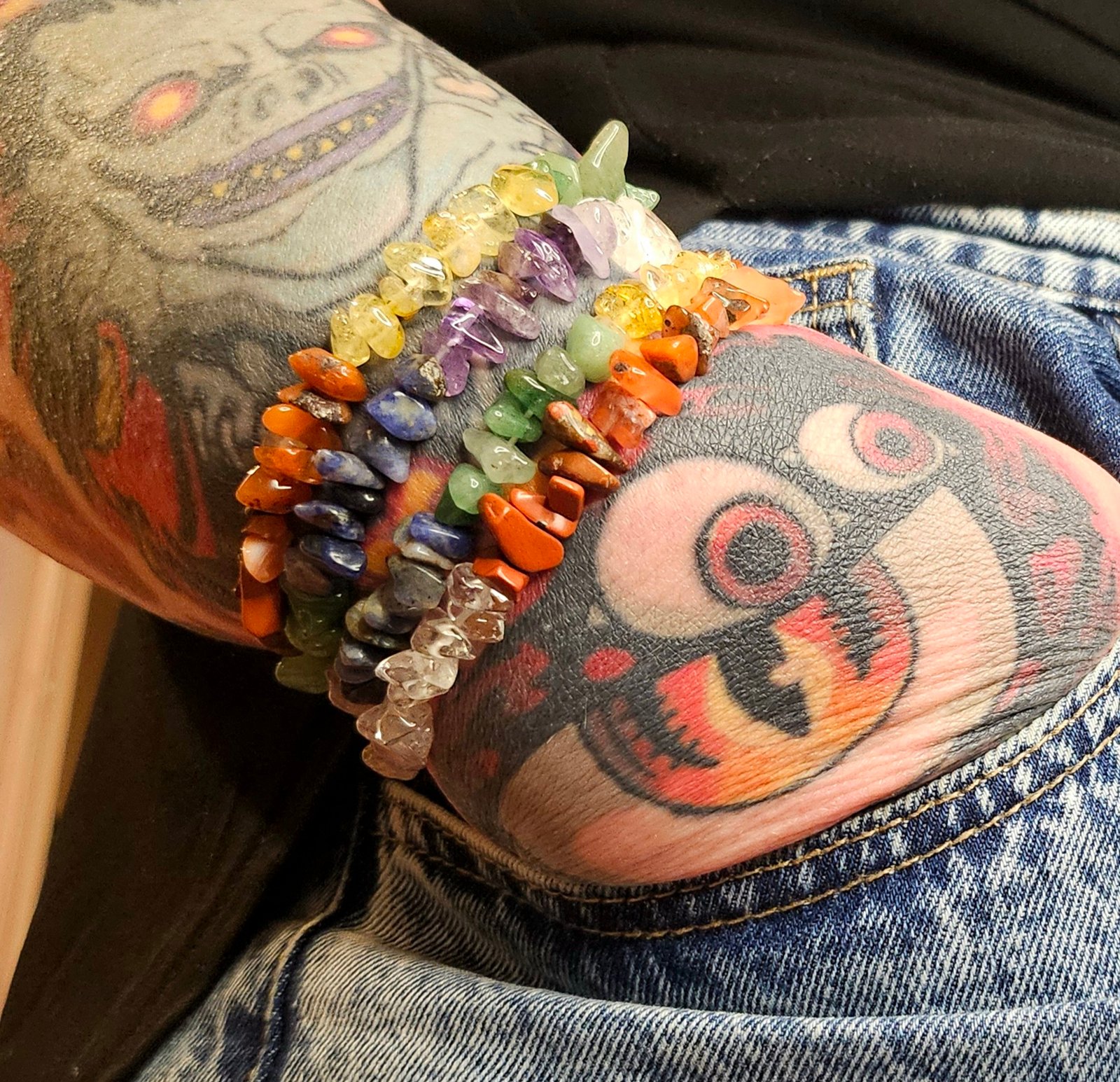 Chakra Chip Bracelet