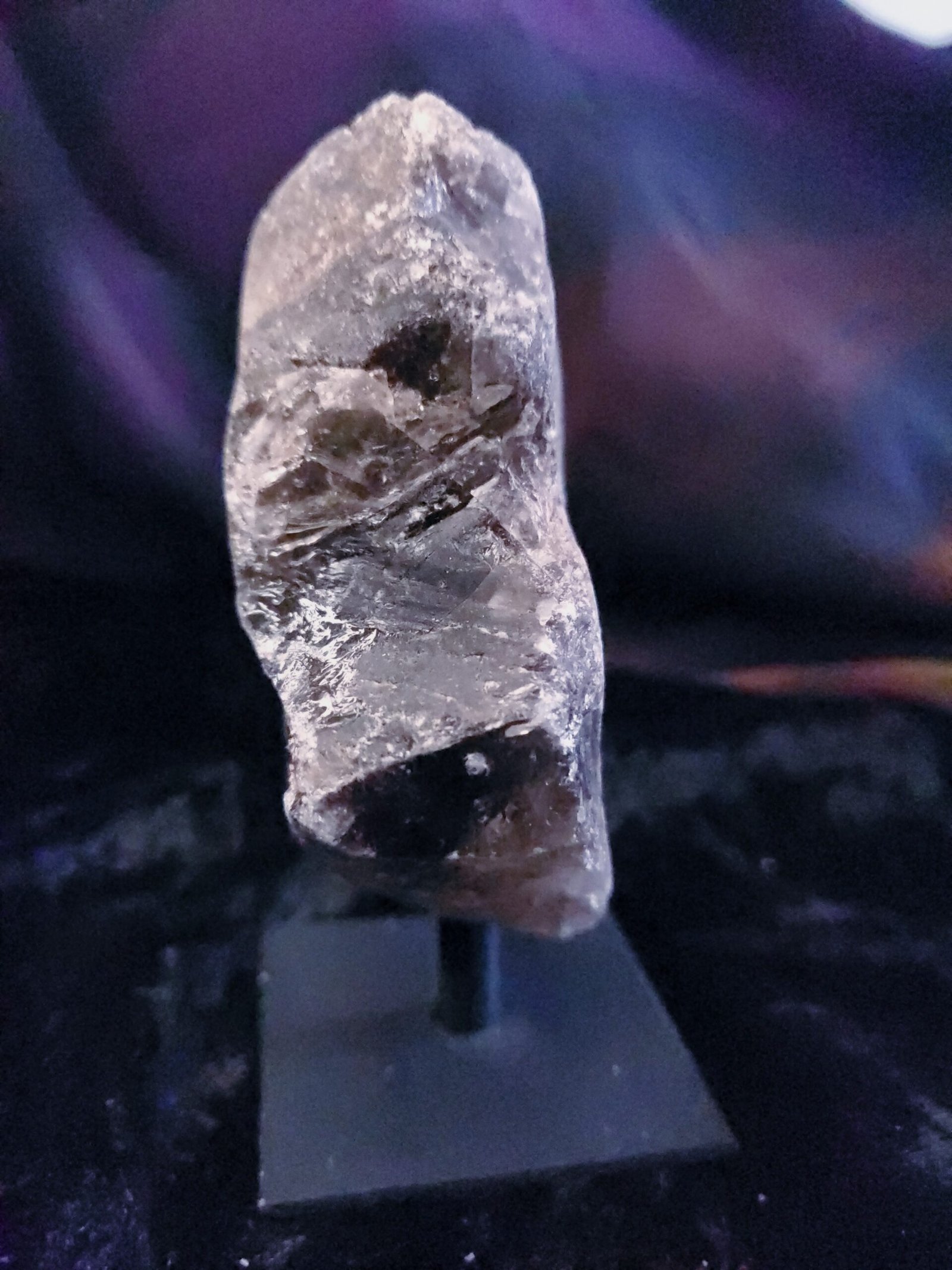 Rough Smoky Quartz on stand - Image 3