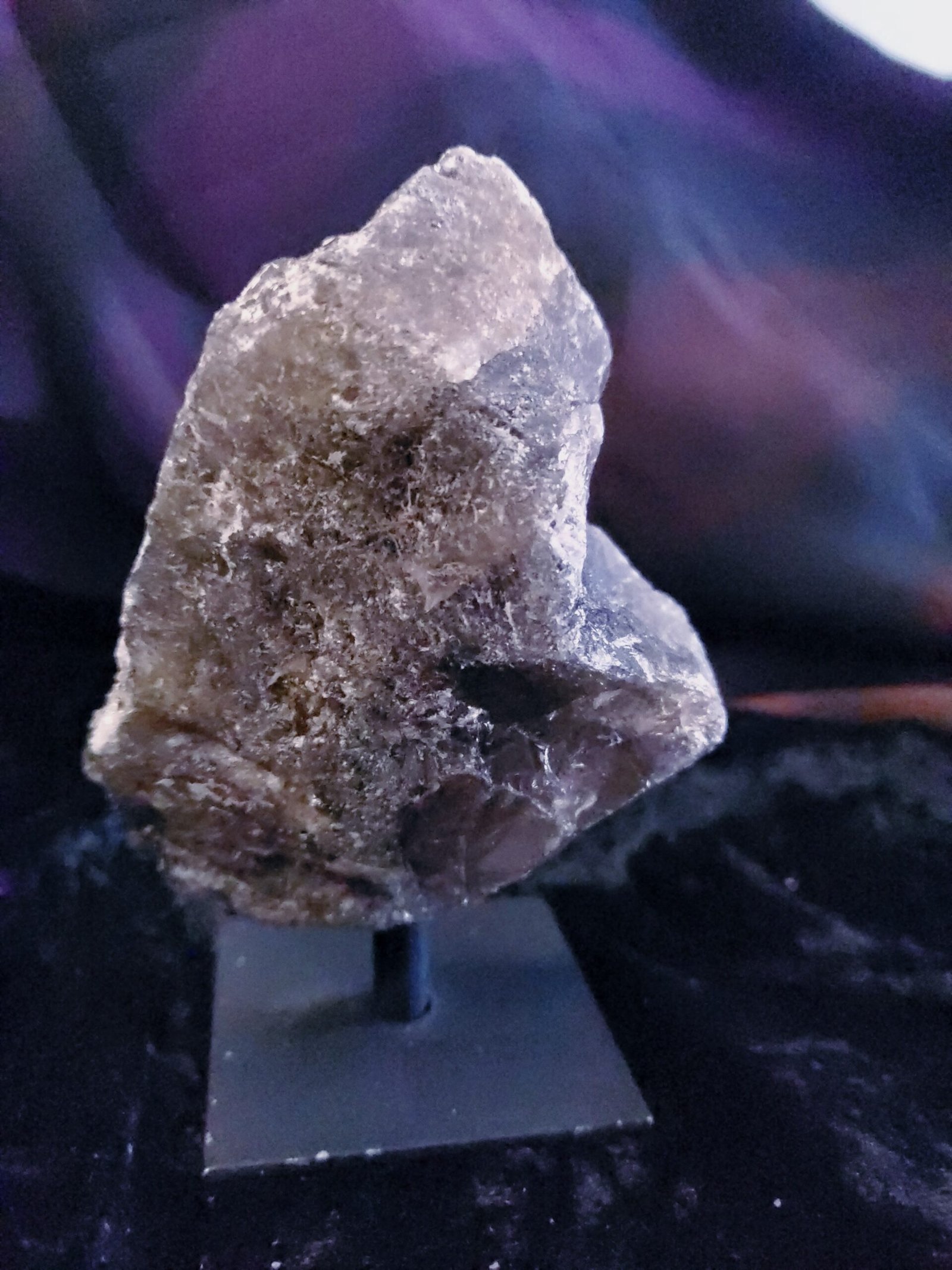 Rough Smoky Quartz on stand - Image 5