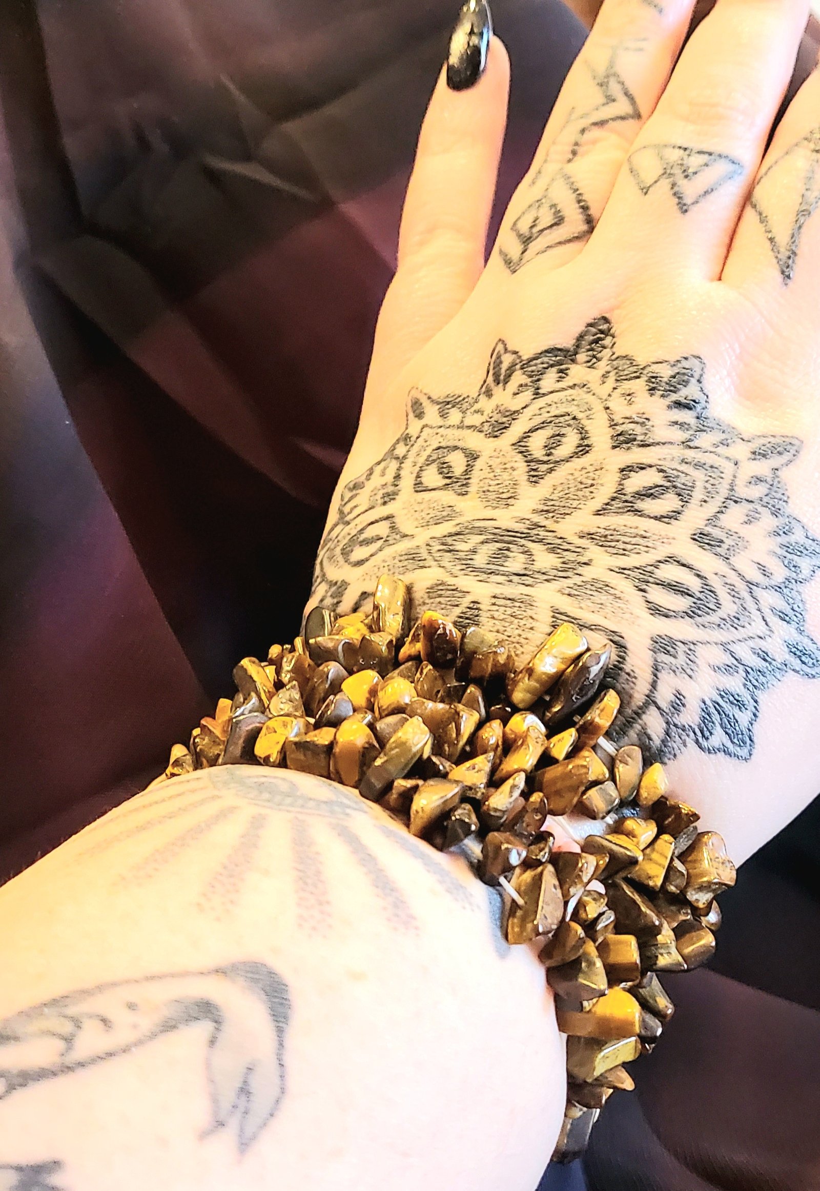 Tiger's Eye Chip Bracelet - Image 2