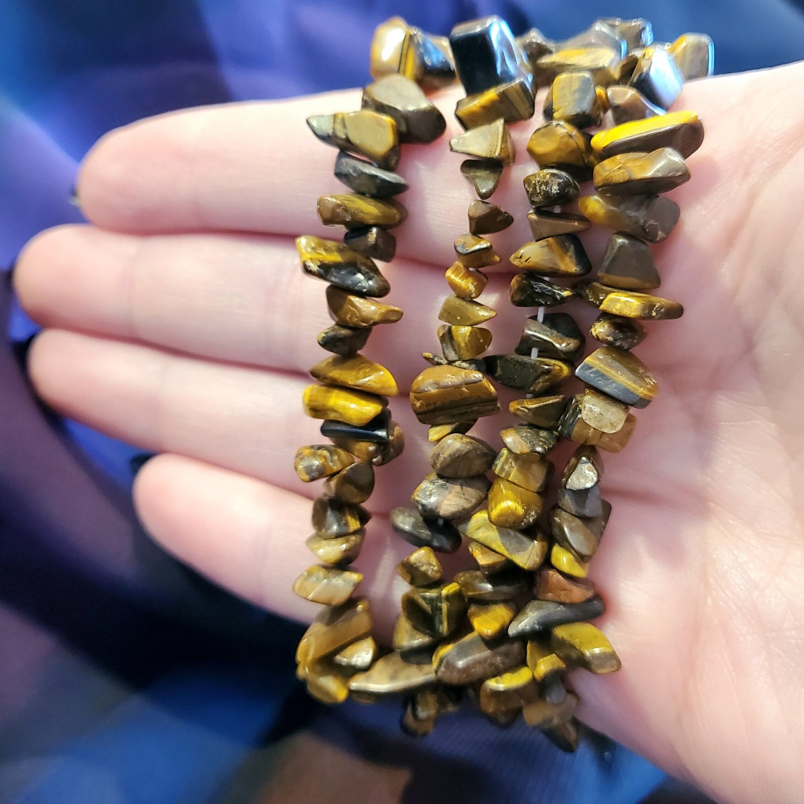Tiger's Eye Chip Bracelet - Image 4