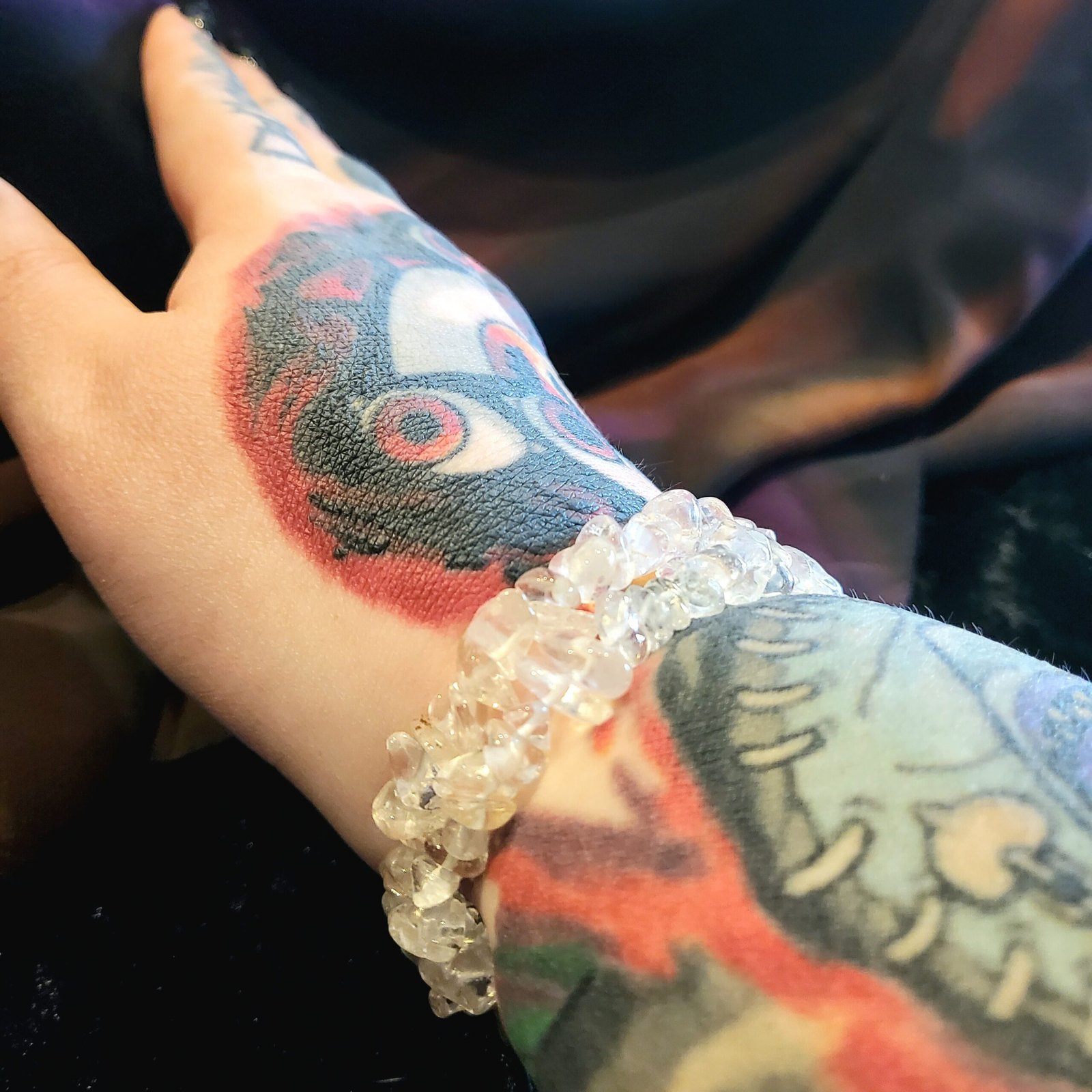 Clear Quartz Chip Bracelet