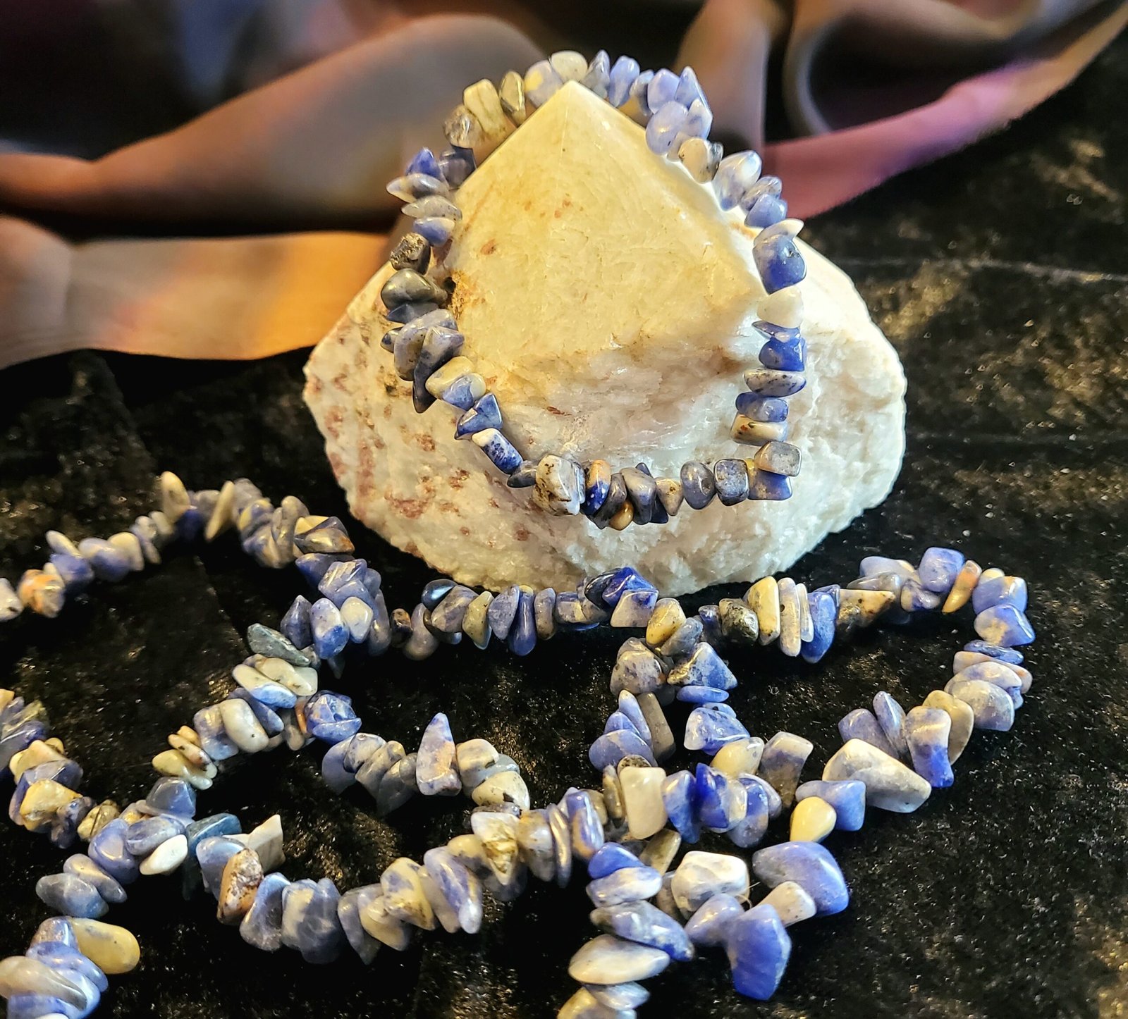 Sodalite Chip Bracelet - Image 2