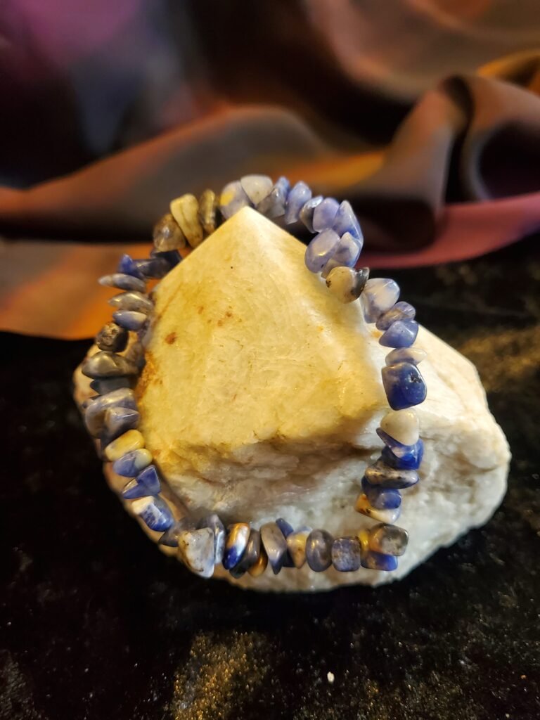 Sodalite Chip Bracelet