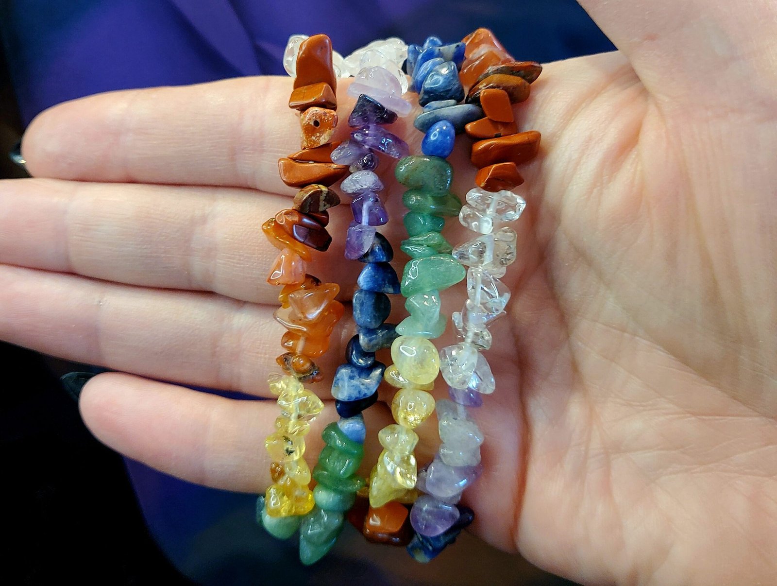 Chakra Chip Bracelet - Image 7