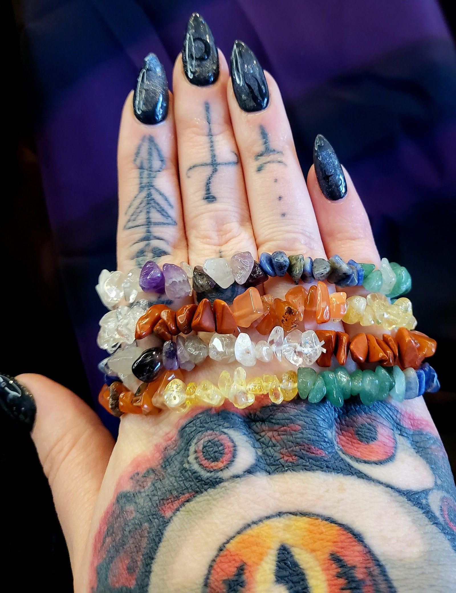 Chakra Chip Bracelet - Image 8