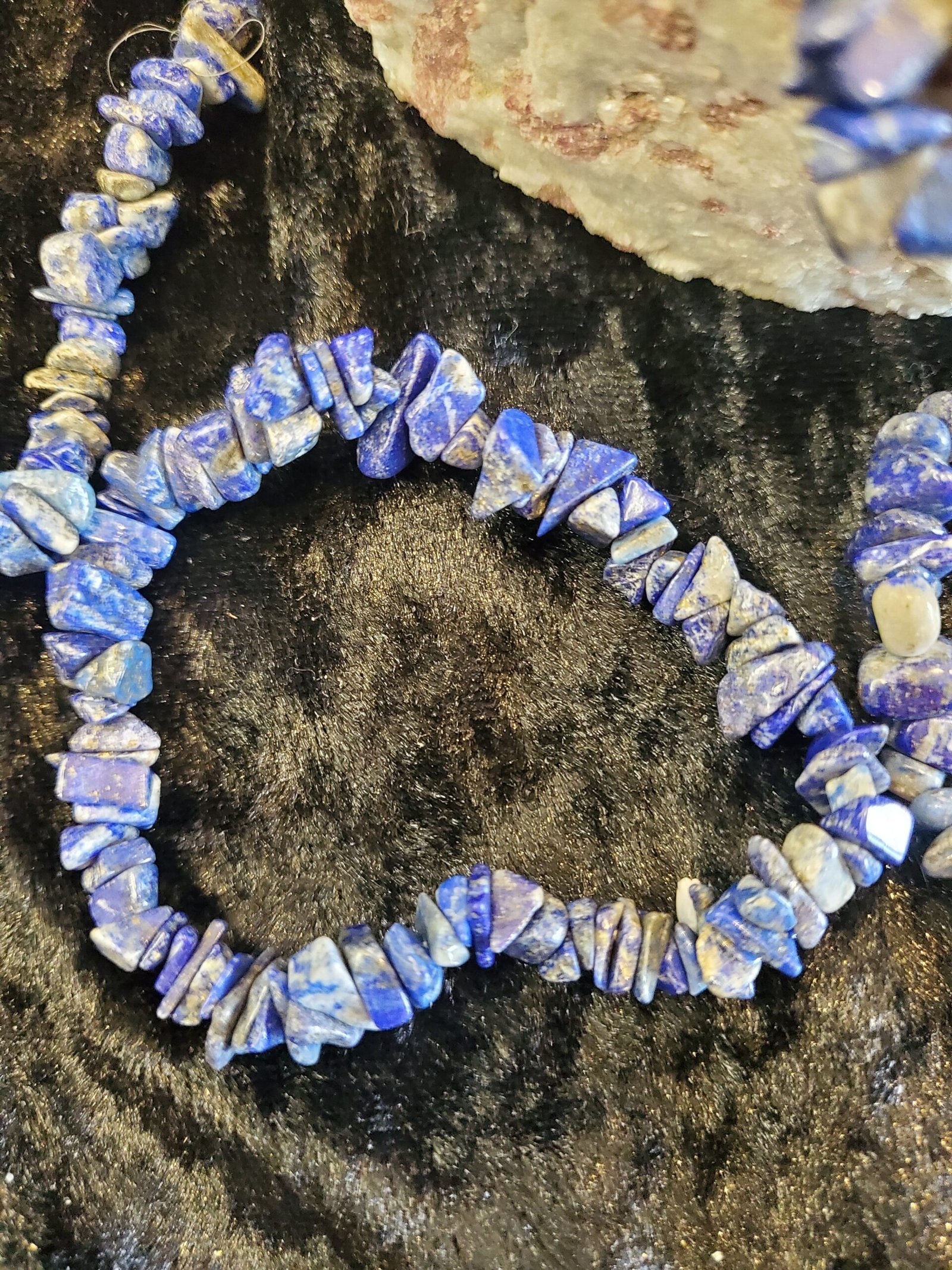 Lapis Lazuli Chip Bracelet - Image 5