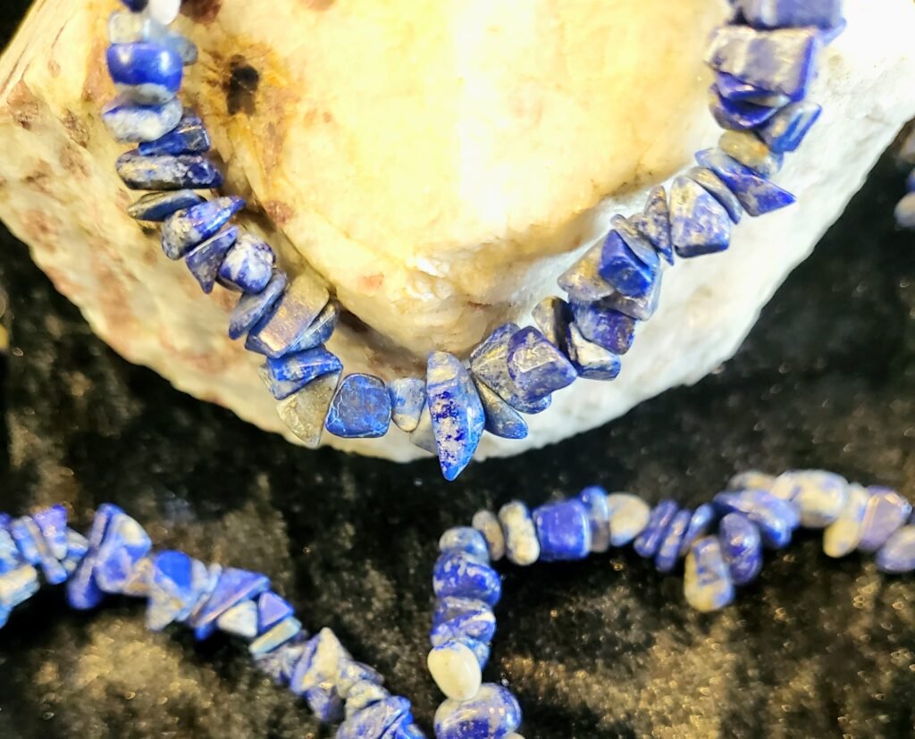 Lapis Lazuli Chip Bracelet