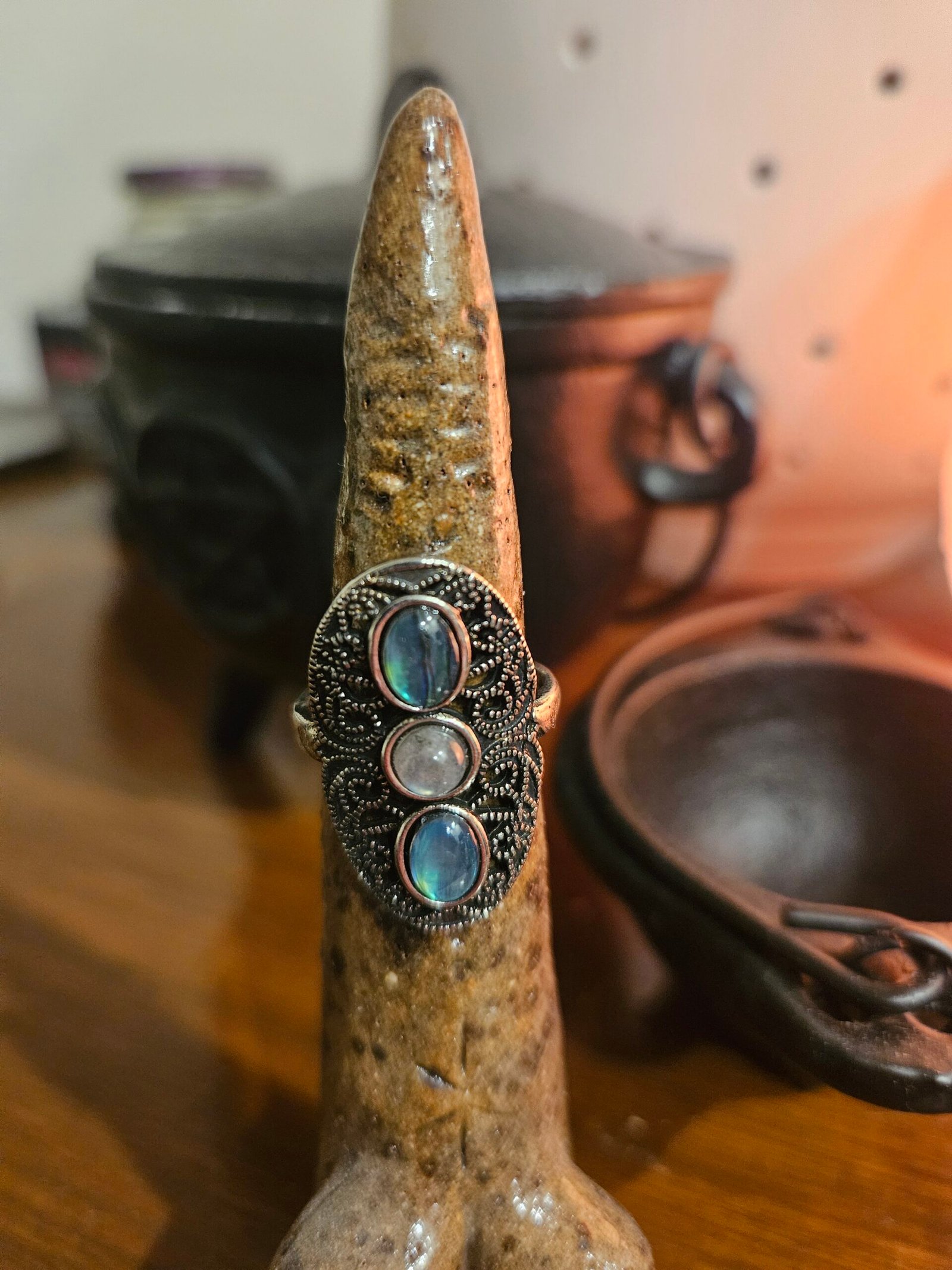Labradorite Adjustable Ring - Image 3
