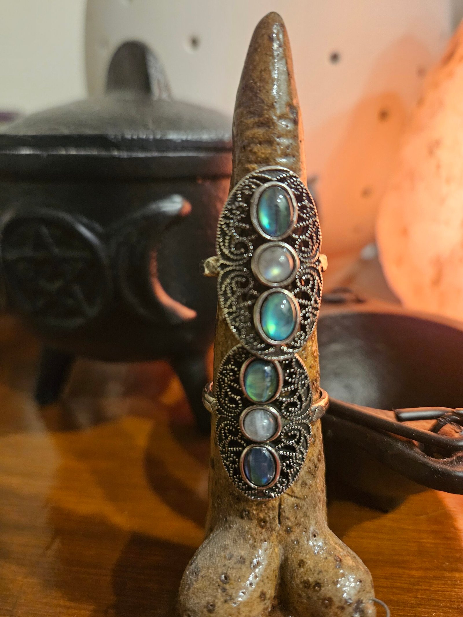 Labradorite Adjustable Ring - Image 4